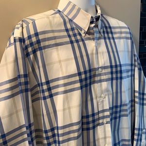 BURBERRY LONDON  Button Down Shirt. Size Large